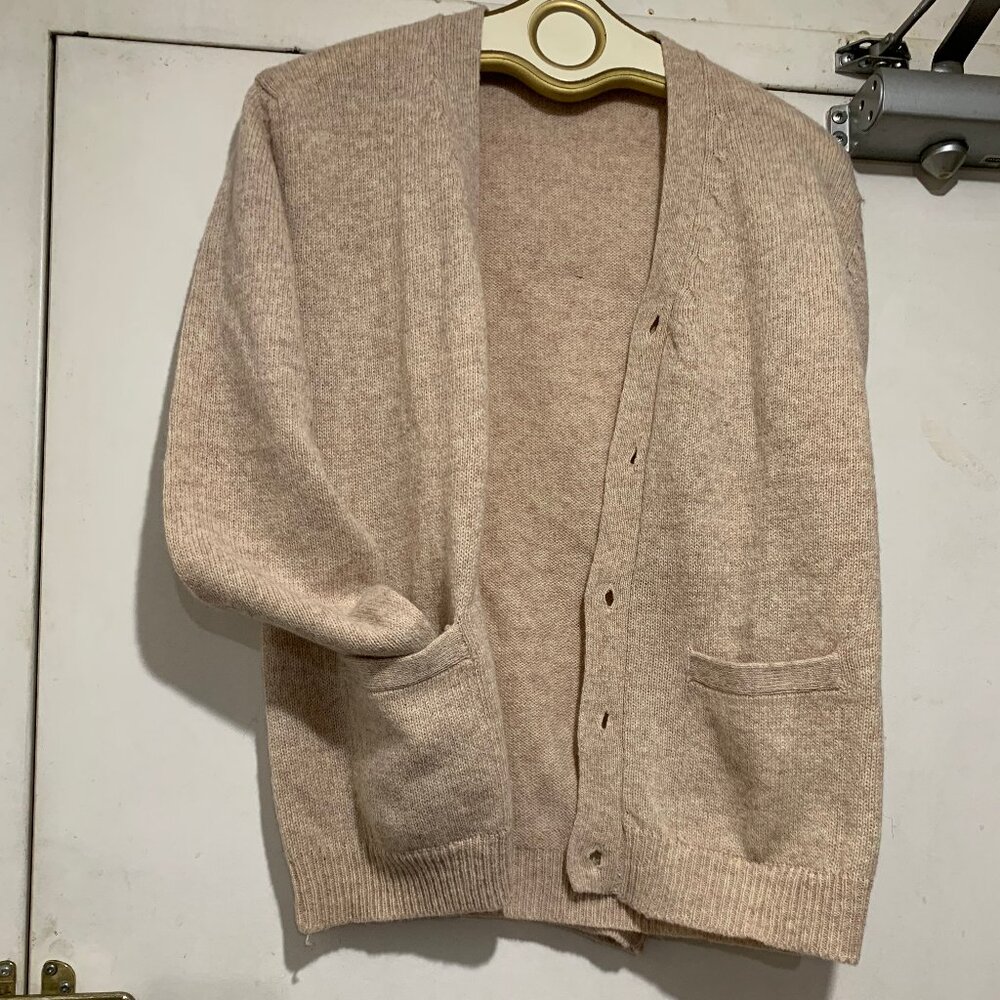 VINTAGE KEUNG KNITTED WOOL SWEATER CARDIGANS VINTAGE SIZE L